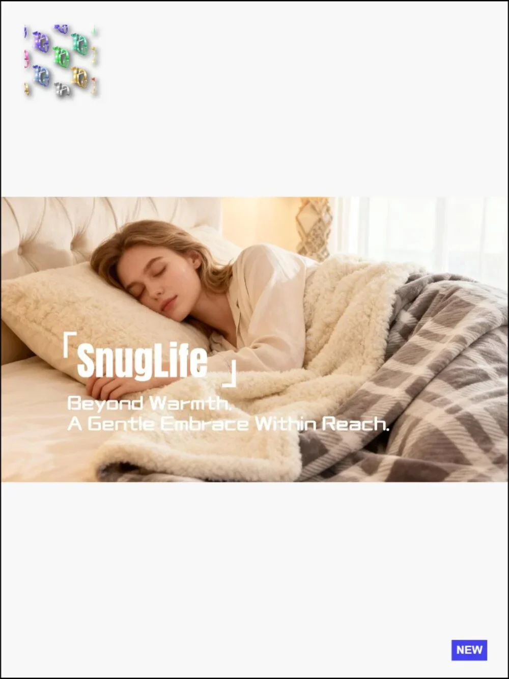 Ultra Soft Sherpa Electric Throw Blanket Fast Heating with Auto Off Safety - Picture 7 of 7